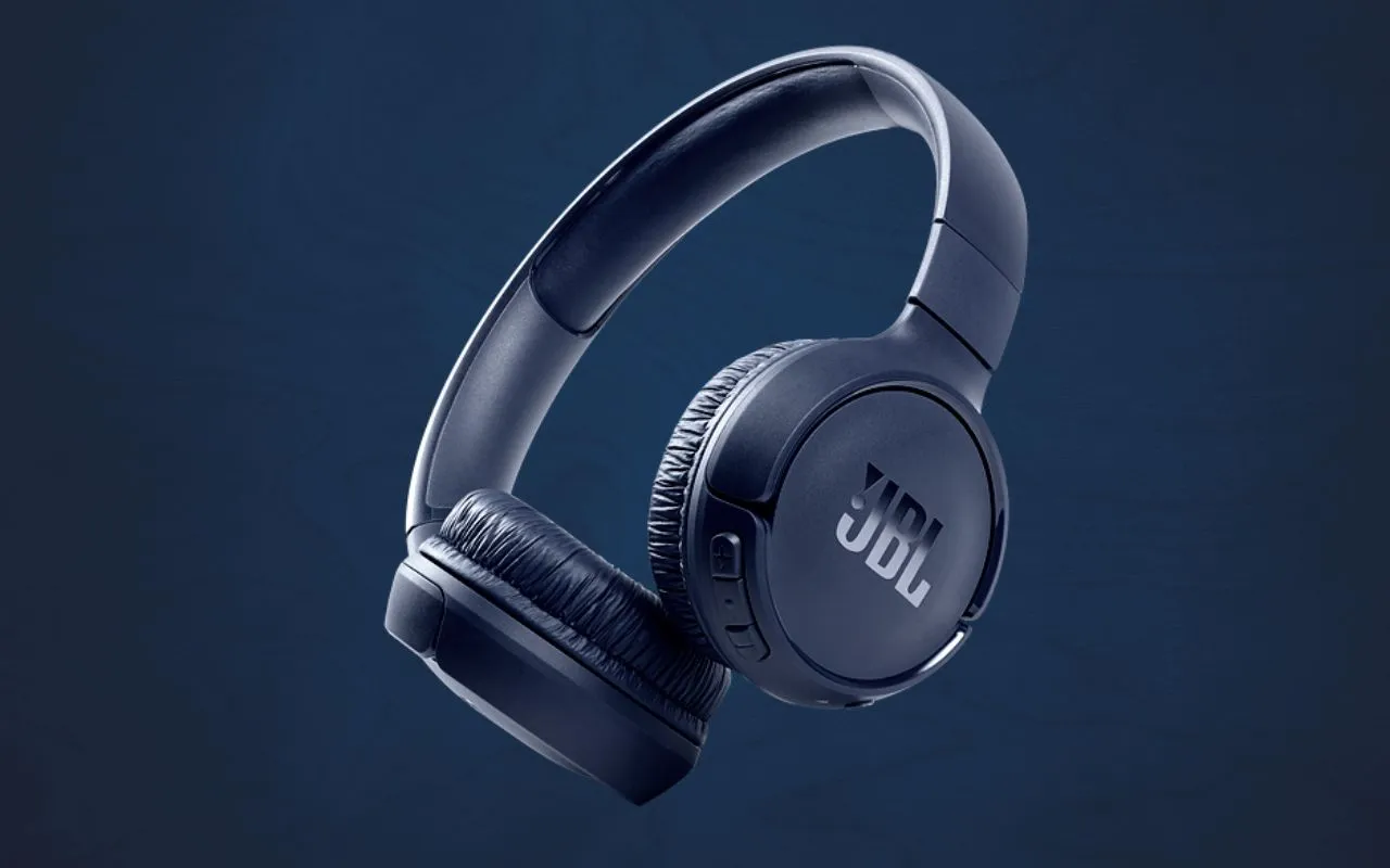 Écouteurs arrière sans fil JBL Tune 500BT - Bleu Maroc
