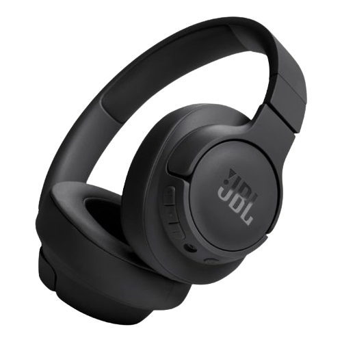 JBL Tune 720BT, casque audio sans fil, léger et confortable, Bluetooth 5.3, autonomie jusqu'à 76 h, charge rapide, son JBL Pure Bass, noir