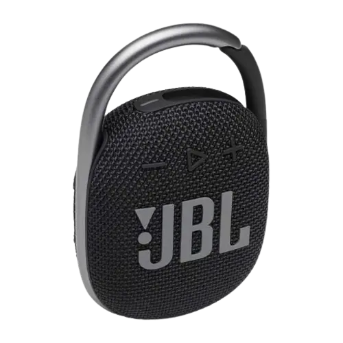 JBL CLIP 4 – Enceinte Bluetooth portable et légère avec mousqueton intégré – Étanche à l’eau et à la poussière – Autonomie 10 hrs – Noir