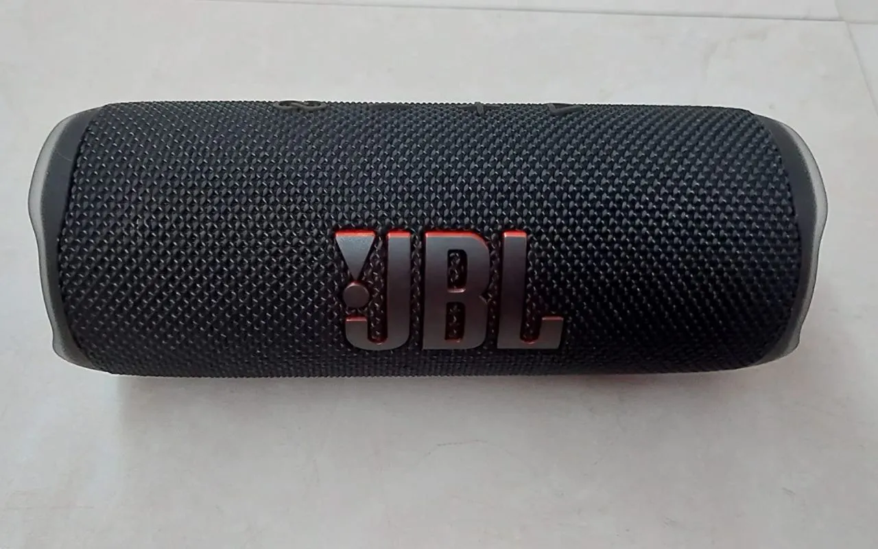 JBL Flip 6 Enceinte Bluetooth étanche à l'eau blanc - Conrad