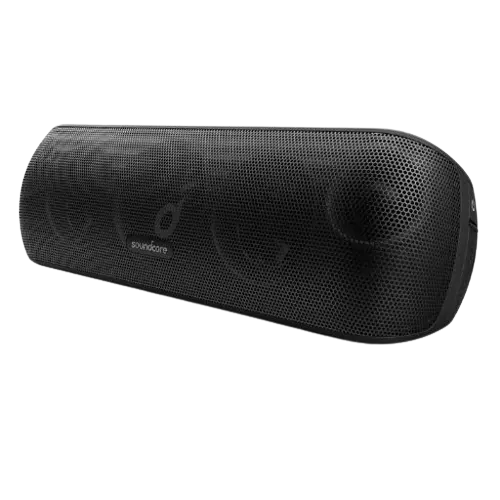 Soundcore Motion+ Enceinte Bluetooth Puissante avec Son Hi-Res 30W, USB-C, 12 Heures d'autonomie, Étanchéité IPX7, App avec EQ modifiable, DSP avancé et Audio Haute fidélité