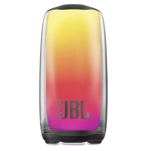 JBL Pulse 5 Enceinte Bluetooth portable avec effets lumineux autonomie de 12 heures, résistant à la poussière et à l'eau selon la norme IP67 jumelage avec d'autres enceintes avec PartyBoost Noir