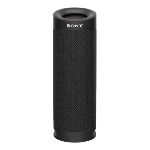 Sony SRS-XB23 | Enceinte Portable EXTRA BASS Bluetooth Stéréo, Sans Fil, résistante aux chocs, étanche pour Plage et Piscine, Noir Basalte, SRSXB23