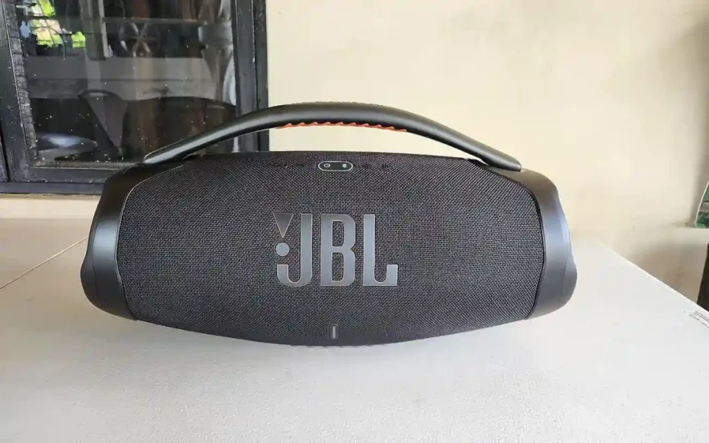 Design de l'enceinte portable JBL BoomBox 3