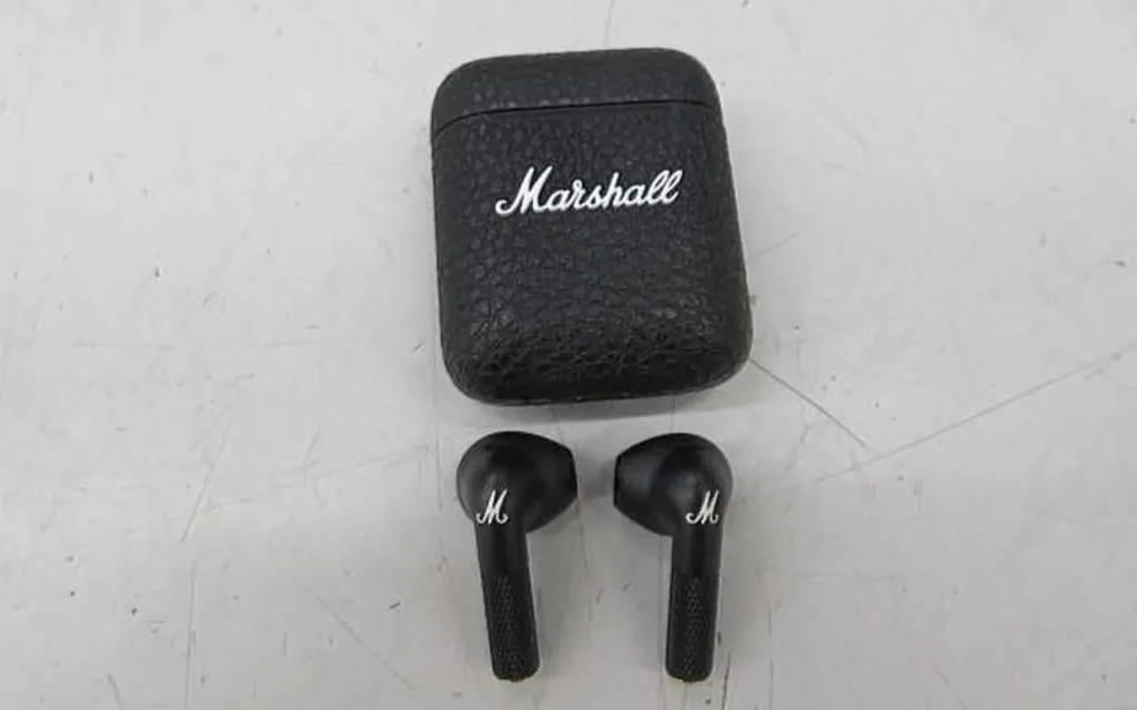 Design des écouteurs Marshall Minor III