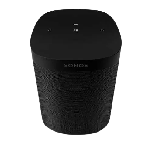 Sonos One, avec Cette Enceinte Intelligente Incroyablement puissante, Profitez d'un Son Riche et détaillé, Ainsi Que du contrôle Vocal intégré. (Noir)