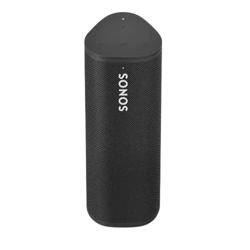 Sonos Roam - L'enceinte Intelligente Portable pour Toutes Vos Aventures d'écoute. Utilisation intérieure et extérieure – Jusqu'à 10 Heures d'autonomie – (avec Voix, Noir)