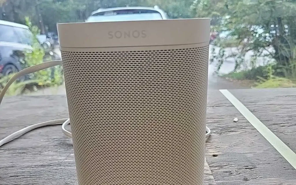 Design de l'enceinte Wi-Fi Sonos One SL