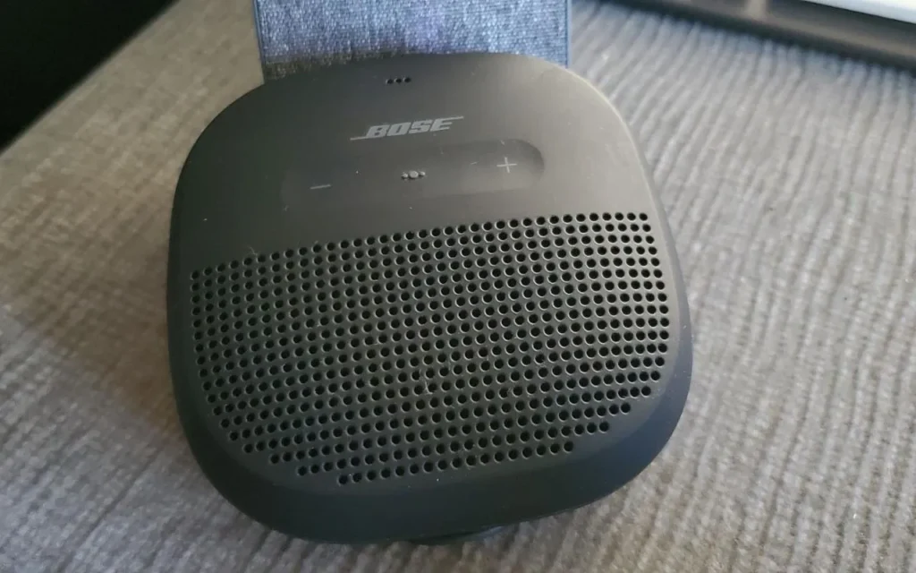 Commandes de l'enceinte Bose SoundLink Micro
