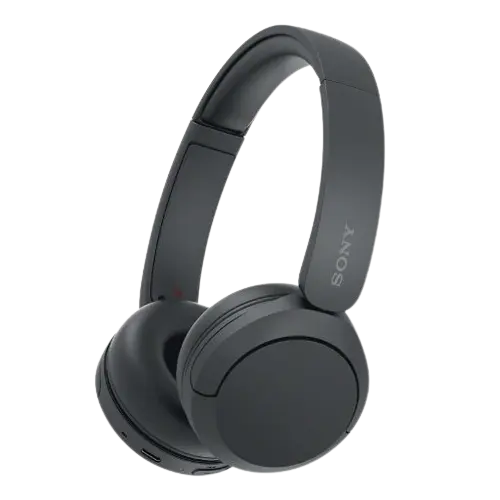 Sony WH-CH520 - Casque Bluetooth sans Fil, Multipoint, Micro intégré - jusqu'à 50 Heures d'autonomie et Charge Rapide - Noir