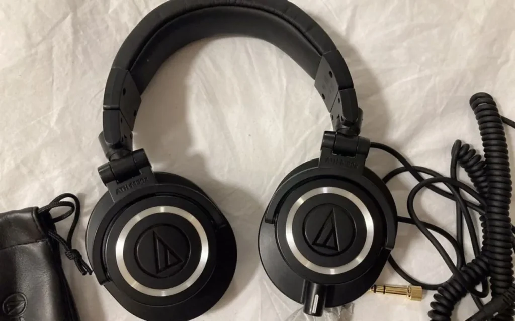 Design et confort du casque Audio-Technica ATH-M50x
