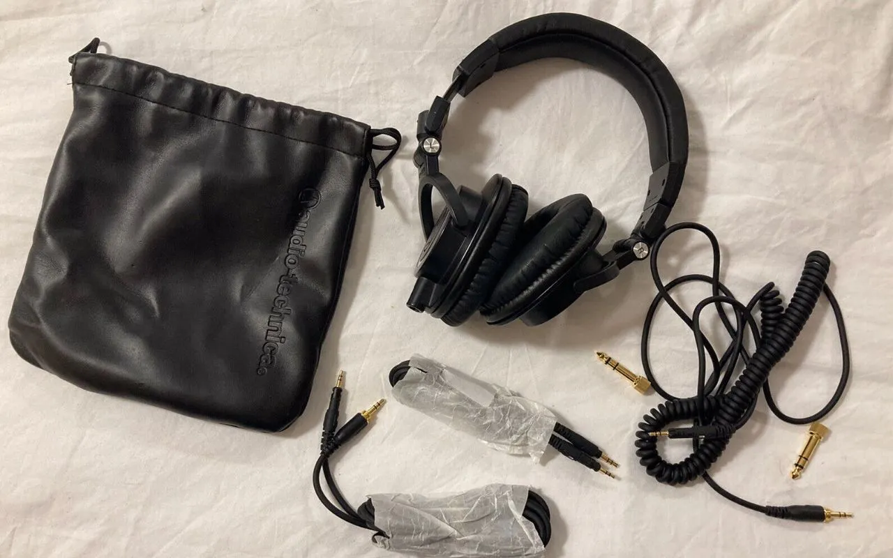 Connexion filaire du casque Audio-Technica ATH-M50x