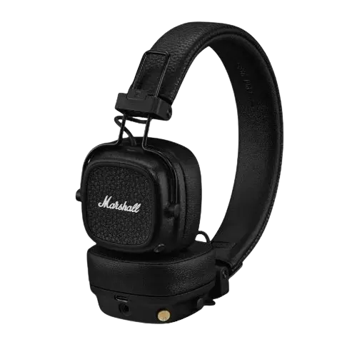 Marshall Major V Casque sans Fil Bluetooth, autonomie de 100 Heures - Noir